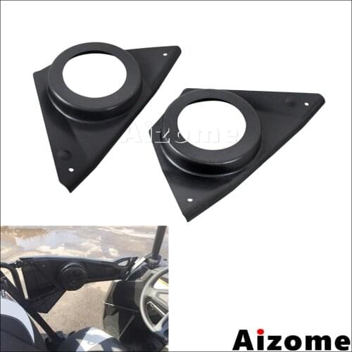 UTV 6 -1/2" Door Speaker Pods For Polaris RZR 1000-S ACE 570 900 2016-2017 RZR XP1K 2014-2017 RZR 900 55" 60" Models 2015-2017