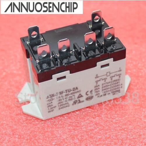 JQX-76F-TU-2A 380-400VDC NEW High power relay 25A 100% original