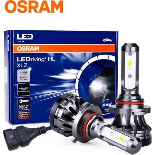 OSRAM LED Headlight H4 H11 H7 H1 HB2 HIR2 9012 9005 9006 HB4 HB3 LED Car fog Lamps Bulbs Turbo Csp 12V 6000K grade chips