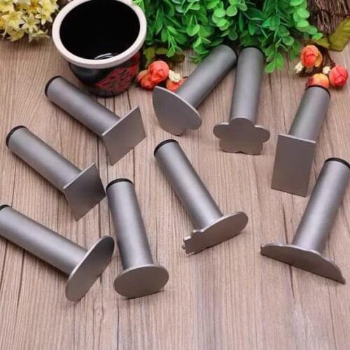 NEW design Pineapple Shape Hand-press Pineapple Pie Mould Aluminum Alloy biscuit mould, 10sets/lot