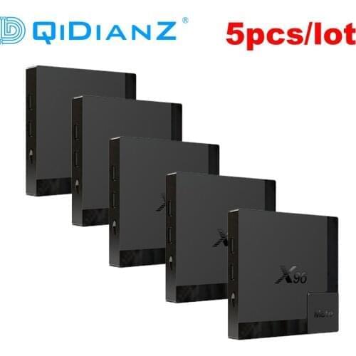 Wholesale 5pcs Android 10.0 TV BOX X96 Mate Mini TVBox Android 10 2.4G&5G Dual wifi X96Mate 6K Media Player PK H96 MAX TX6S