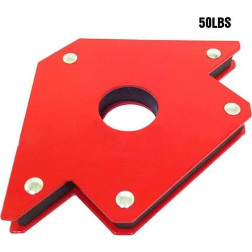50LB Soldering Locator Electric Welding Iron Sunction Magnet Welding Magnetic Clamp Holder 3 Angle Arrow Welder Positioner Tools