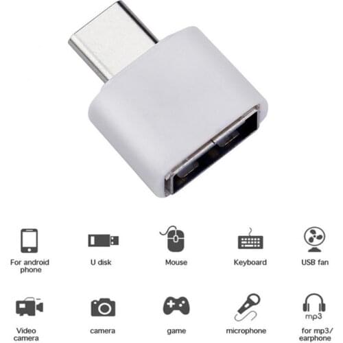 NEW Type C OTG USB3.1 To USB2.0 Adapter Type C USB-C OTG Converter For Samsung Huawei Phone Certified Cell Phone Accessories