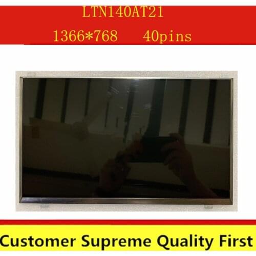 Genuine LTN140AT21 801 802 803 804 805 806 C01 For samsung np535u4c QX412 np530u4c NP300E4Z Laptop lcd screen Matrix display