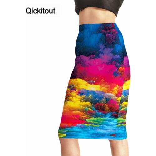 Qickitout High-waisted Pencil Skirts