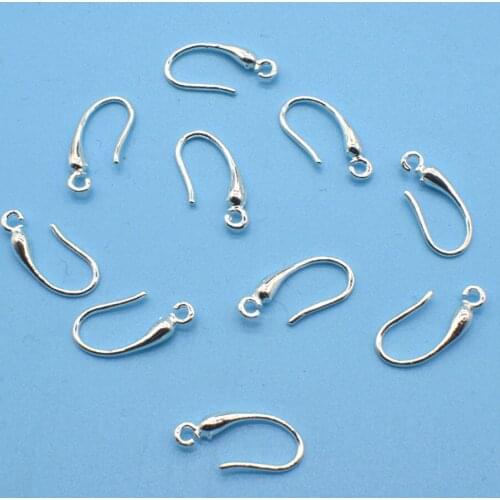 10PC Wholesale DIY production jewelry accessories earrings found 925 silver earrings accessories crystal ladies gifts hand