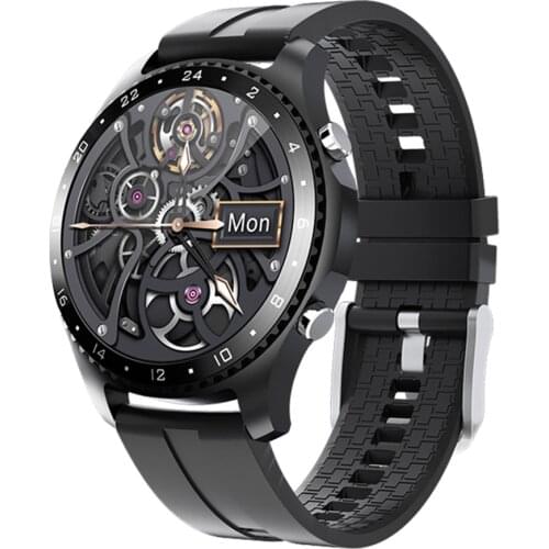 Mechanical Style Men Smart Watch Women Fitness Tracker GPS Heart Rate Blood Pressure Monitor Waterproof Smartwatch Counter Watch