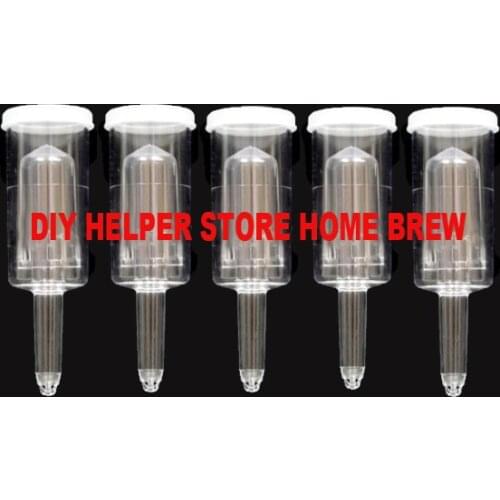 5-pack 3-piece Home Brew Air Lock Ferment Carboy Bucket Airlock For Homebrew Beer Wine Moonshine Bar Accessories Top Quality