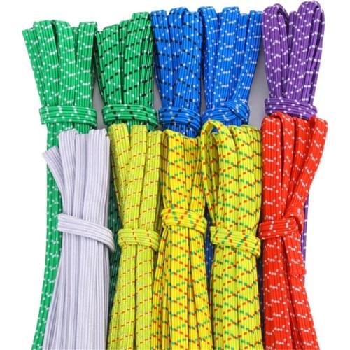 4Yards/lot 7mm High-Elastic Sewing Elastic Ribbon Colorful Elastic Spandex Band Trim Sewing Garment Accessories 5 Pieces