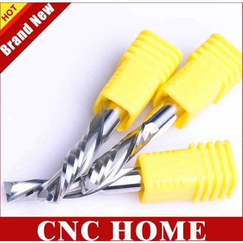 5Pcs Quality DOWN CUTTER 6mm x 32mm 2 Flutes Spiral End Mill Tools Bits CNC Wood Cutter Acryl MDF Carbide Milling Cutter Set