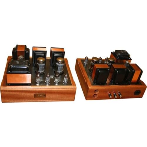 50W×2 manual scaffolding class A push-pull KT88 high power small amp machine split post-amplifier, distortion