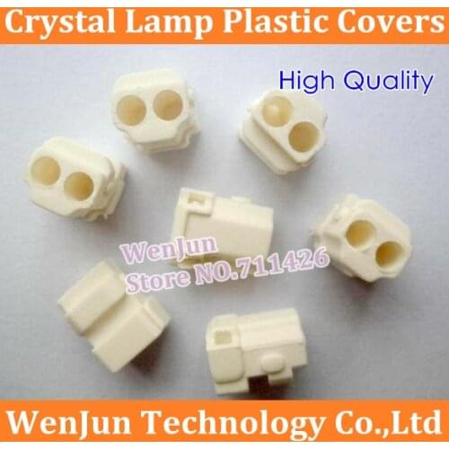 500pcs/lot Free Shiping NEW LCD accessories, crystal lamp plastic covers/ plastic head/ high hats, insulation rubber