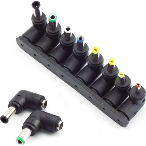5.5x.2.1mm DC female to 3.5x1.35 5.5x2.5mm 4.0*1.7 6.0 6.4 mm male Power Supply Adapter Connector Plug Charger PC laptop