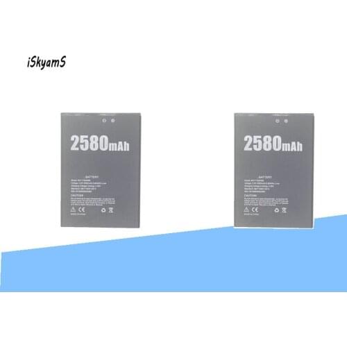 ISkyams 2x 2580mAh BAT17582580 Phone Replacement Battery For DOOGEE X20 Batteries