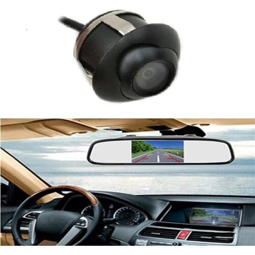 4.3"LCD Reversing camera 360 degree universal adjustable car camera HD rear view reversing image reversing parking system 7"LCD