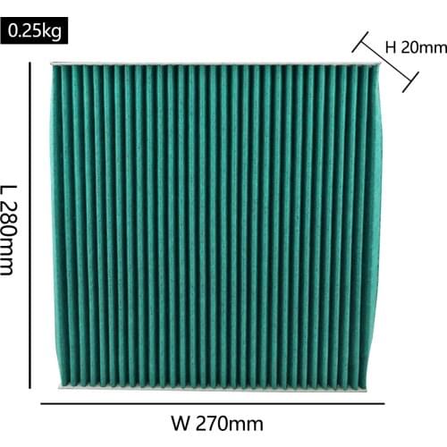 Car Cabin Filter for Nissan Quest RE52 3.5L 2010- Murano Z51 3.5L 2011-2015 TEANA J32 2.0L 2.5L 3.5L 2007-2013 27277-JNOOA-A128