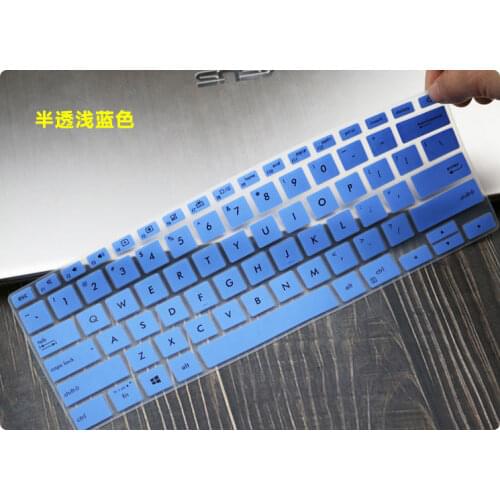 For ASUS ZenBook 14 um433d um433da UM431DA UM431D UM431 UM433 DA UM 431 433 DA D 14 inch laptop Keyboard cover skin protector