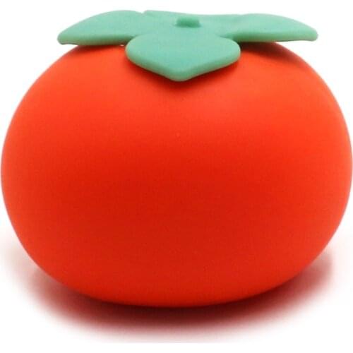 J60B Creative Simulation Fruit Vegetable Squishy Squeeze Toys for Children Adults