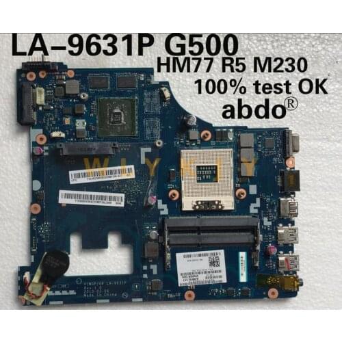For Lenovo G500 VIWGP/GR LA-9631P laptop motherboard PGA989 HD8570M 2G HM76 supports I3 I5 I7 CPU 100% test OK