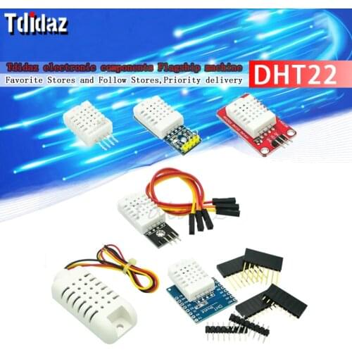 DHT22 temperature and humidity module AAM2302B sensor probe DHT D1 mini digital electronic building block