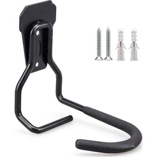 Bicycle Hook Bike Wall Mount Horizontal Space Saving Anti-scratch Bicycle Storage Rack Hanger For Indoor Bike Justifiable