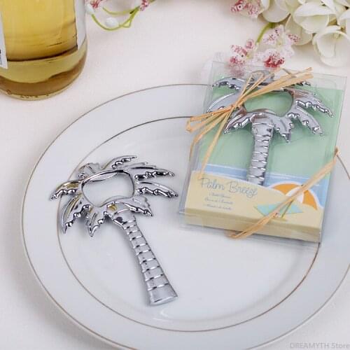 New wedding supplies in return, birthday gifts, wedding gifts in return, wedding gifts, coconut tree corkscrew 20PCS