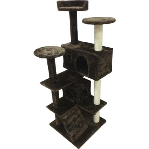 Ship From Spain) Cats Tree Tower Condo Scratcher Home Furniture Pets House Hammock Cats Climbing Furniture Pets House Hammock