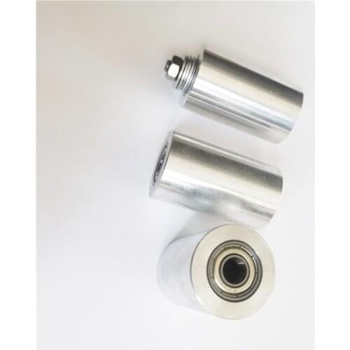 DIY Mini Belt Machine Driving Wheel, Passive Wheel Motor Spindle Bearing for 50mm Sand belt