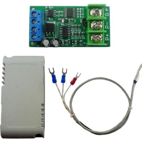 PTA9B01 PT100 platinum thermal resistance RTD galvanic temperature sensor transmitter RS485 MODUBS RTU module