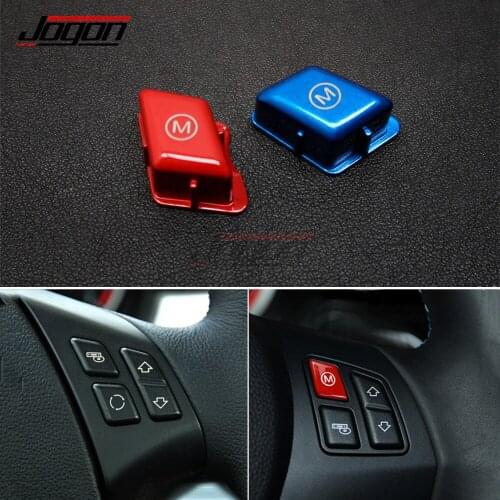 Car Steering Wheel M Mode Button for BMW 3 Series M3 E90 E92 E93 2007-2013 Accessories Switch Peplacement Cap Sports