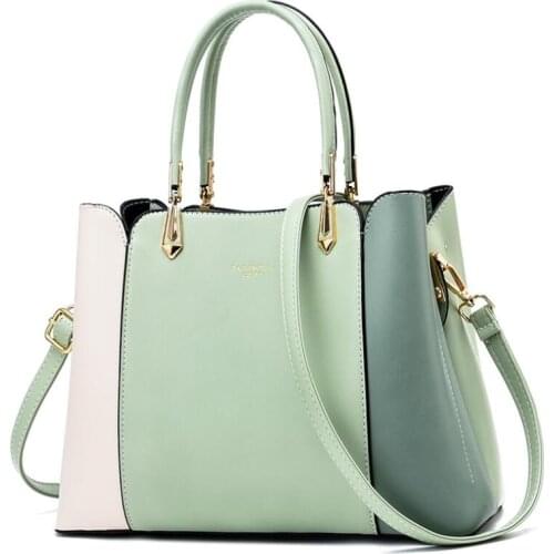 New Arrivals Color Matching Handbags Large Capacity Ladies Shoulder Bag Luxury High-Quality Brand Female Bag Messenger Bag