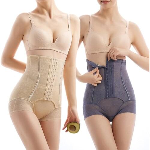 Slimming Underwear Body Shaper Panties Women Shapewear Tummy Plus Size High-waisted Shaper Panty Corset Waist Trainer Fit Beilly