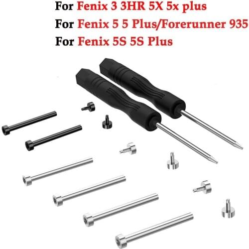 Screw Rod Ear For Garmin Fenix Fenix3 Fenix5 5 3 HR 5S 5X Plus Forerunner 935 Stainless Steel Connector Adapter Disassembly Tool
