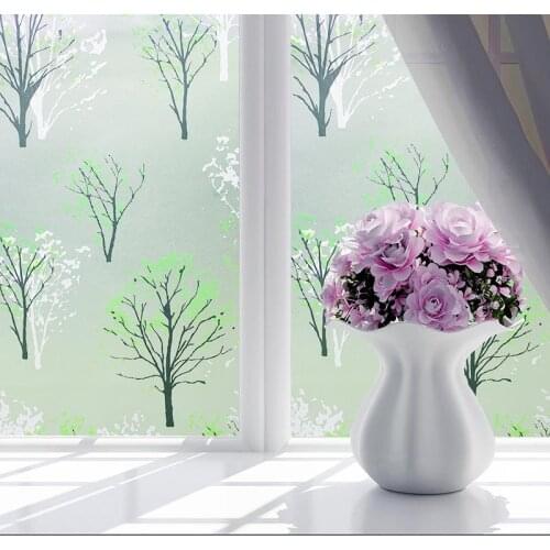 Waterproof Stickers 20 Style Frosted Privacy Bathroom Window Glass Film Stickers PVC Self Adhesive Home Decor 45*100cm CB1985/10