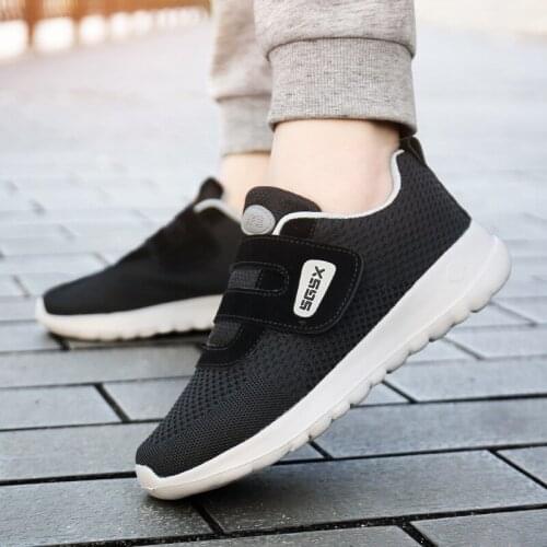 2021 Sneakers Women Shoes Flats Casual Ladies Shoes Woman Lace-Up Mesh Light Breathable Female