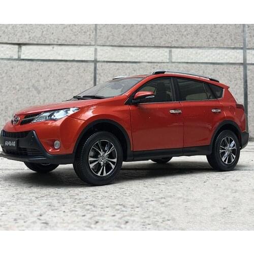1/18 Scale Toyota RAV4 SUV 2015 Orange Diecast Car Model Toy Collection Gift