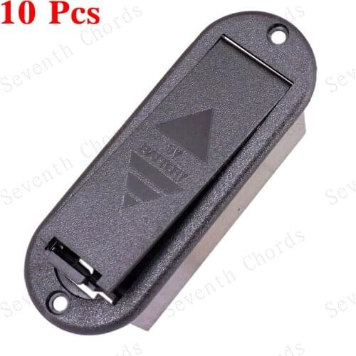 5 Pcs Black 9V Battery Boxs/Holder/Case Compartment Cover for Active Guitar&Bass Pickup,DCH-CX-5