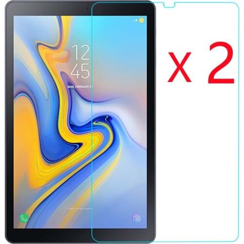 2Pcs Tablet Tempered Glass for Samsung Galaxy Tab A 10.5 Inch SM-T590/T595 Screen Protector 9H 0.3mm Ultra-clear Protection Film