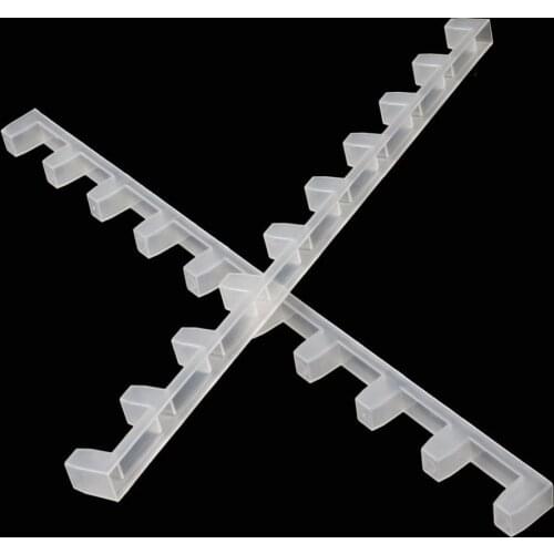 5pcs Bee Hive Frame Card Strip Avoid Agitation Anti Shaking Plastic Bee Nest Box Groove Beekeeping Bar Accessories