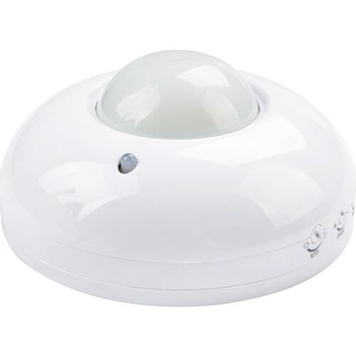 AC 110-240V PIR Motion Sensor Movement Detector Light Switch 360 Degree Automatic Infrared Sensor Ceiling Switch IP20