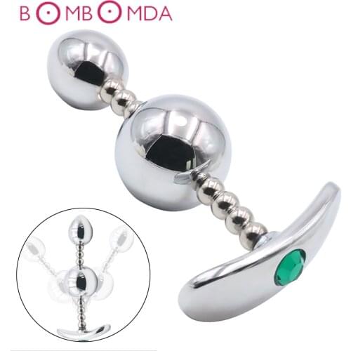 Stainless Steel Anal Plug Anchor Metal Vaginal Dildo Masturbation Massage Health Safe For Women Men Outdoor Play Adult Sex Toys