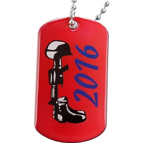 Custom Cheap Metal Stamped Dog Tag cheap custom print dog tag with chain