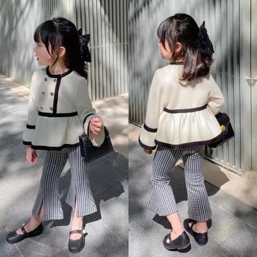 Girls' Baby Coat Children Autumn Winter Toddler Top Jacket Outfit Clothing for 1-7Ys Birthday Party School Uniform Outerwear