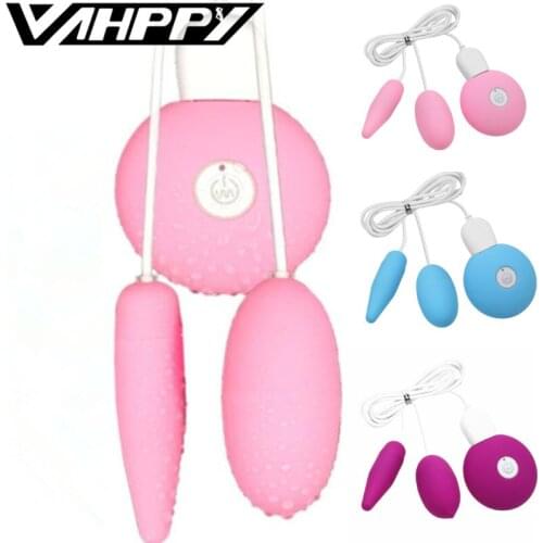 Double Jump Egg Vibrators USB Rechargeable Clitoris Stimulator 20 Speed Bullet Vaginal Stimulator Vibrator Sex Toy For Women