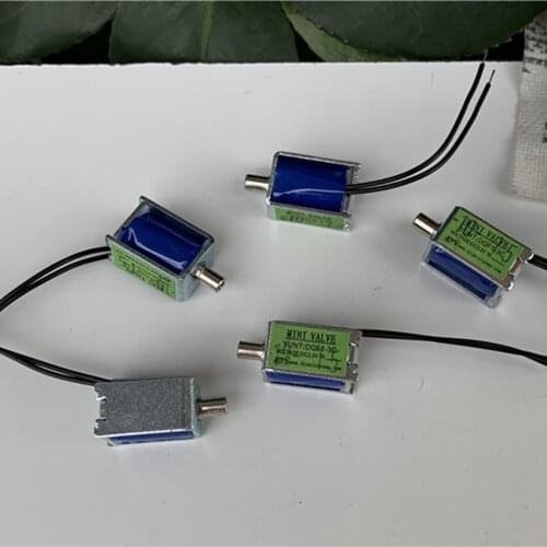 DQF1-3C Mini Sphygmometer Valve DC3.3V 0.3-0.5W 0-350mmhg Micro Electromagnetic Valve Long Service Life Vent Valve Wholesale