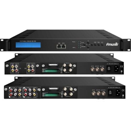 FUTV466X SD 2 Tuner CAM IRD DVB-C/T/T2/S/S2 RF Input ASI IP In Output with MUX Free Shipping