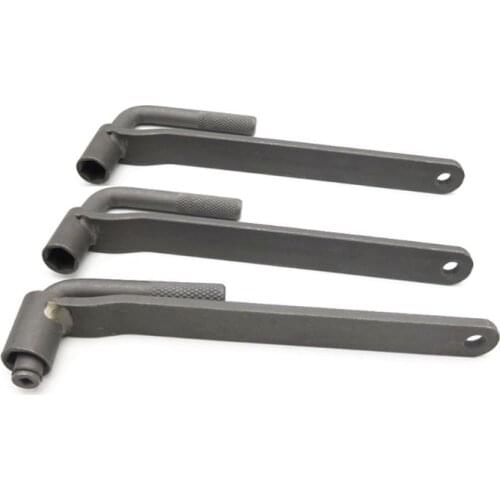 Motorcycle Engine Valve Adjustment Tool Square Hexagon Socket T Spanner Valve Screw Wrench 8mm 9mm 10mm Feeler Gauge 0.02 to 1mm