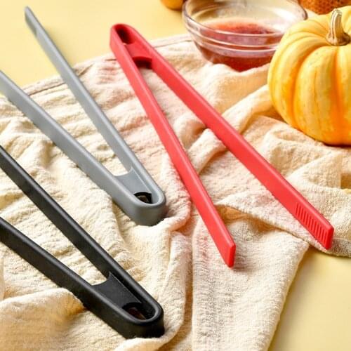 Kitchen Tongs Food Grade Silicone Food Tong Utensil Cooking Tong Clip Clamp Accessories Salad BBQ Tools Kitchen Household Tools