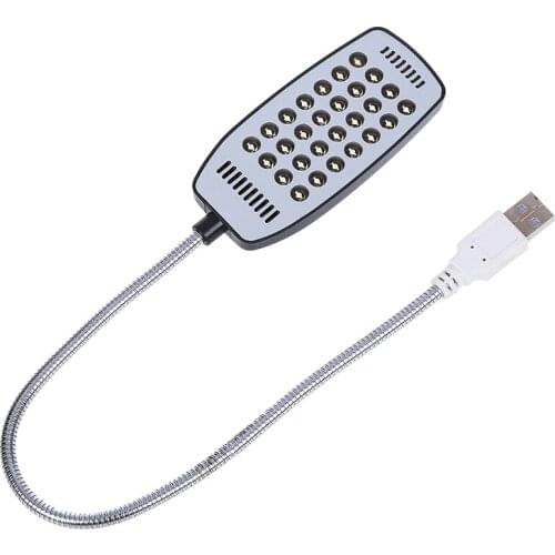New Flexible Bright Mini 28 LED USB Light Computer Lamp For Notebook Computer PC