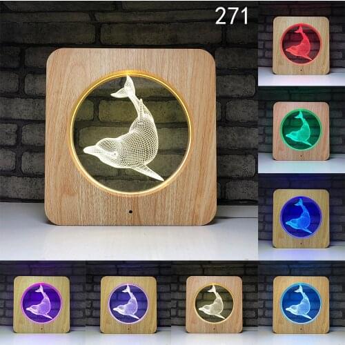 New night light new strange electronic gift usb touch sensor table lamp led seven colorful night lamp